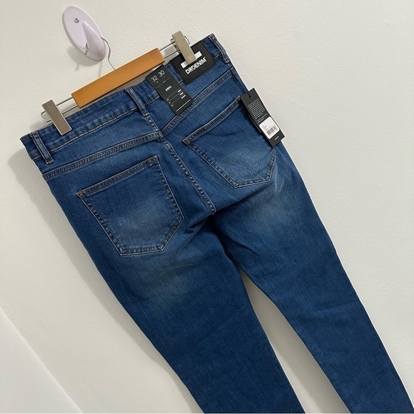 (NWT) Dr Denim high Rise Erin skinny jeans in  blue - Picture 15 of 16